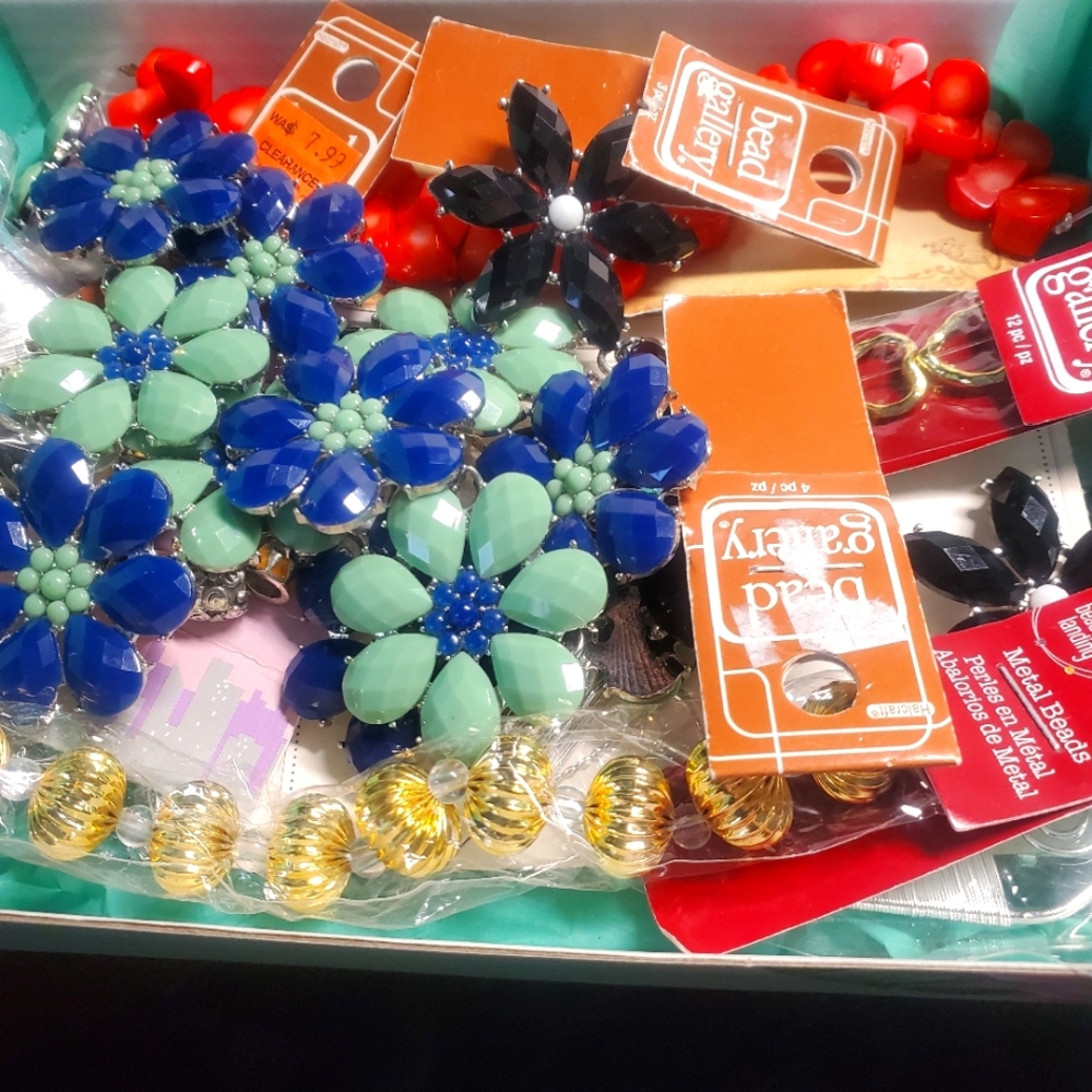 Assortment of Jewlery Craft Pieces. All in Original packaging.